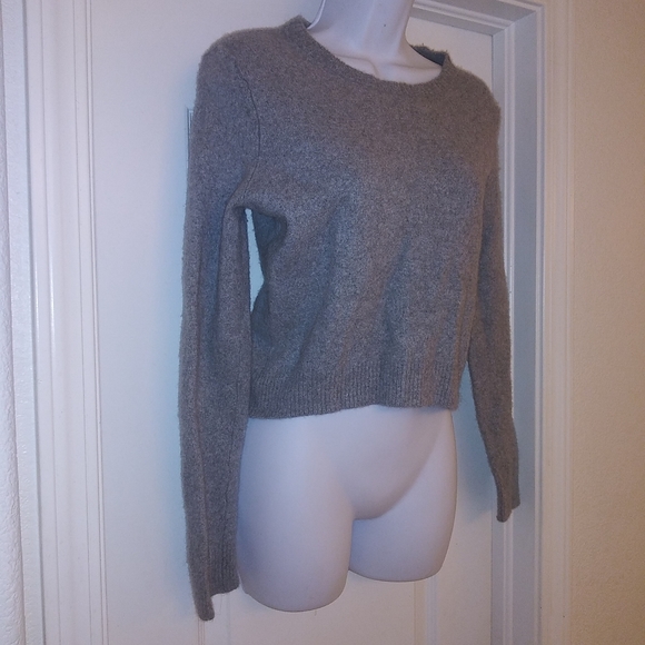 Reformation Sweaters - Reformation Cashmere Wool Grey Pullover Sweater